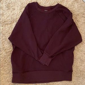 Aerie brand hoodless sweatshirt